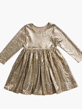 Pink Chicken Liza Leopard Dress